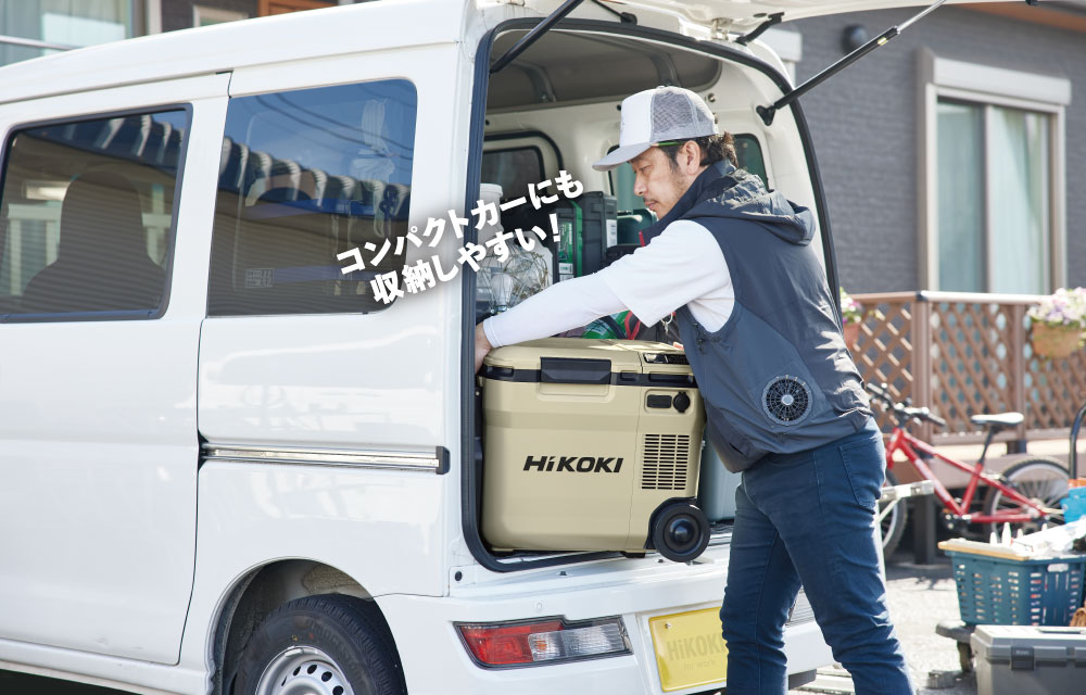 HiKOKI　18V コードレス冷温庫 UL18DC(NMB)