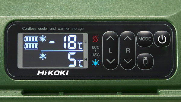 HiKOKI　18V コードレス冷温庫 UL18DB(NM)