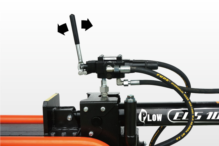 PLOW　プラウ　電動式小型薪割機　ELS10
