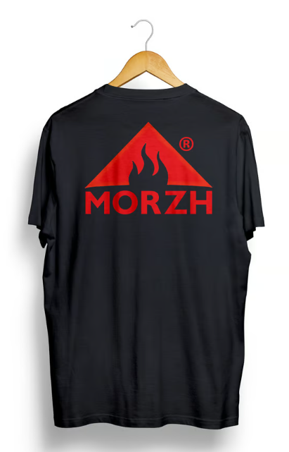 MORZH　ロゴT（Black）S