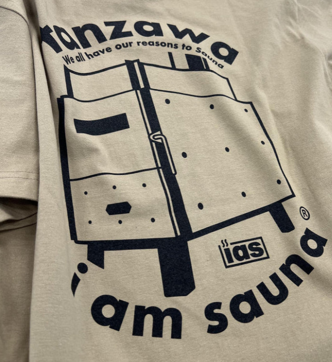 I am Sauna　半袖GoodsTシャツ (tanzawa) BEG