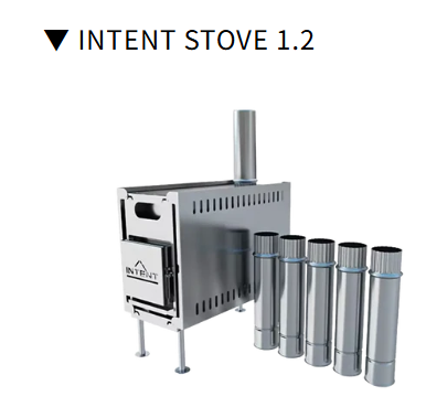 3層式テントサウナ　MORZH（モルジュ）Tricolor 2窓モデル（STOVE1.2）