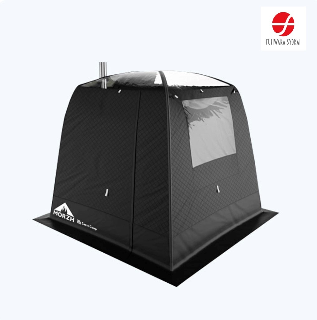 3層式テントサウナ　MORZH SKY（モルジュ スカイ）Black（STOVE2.0）