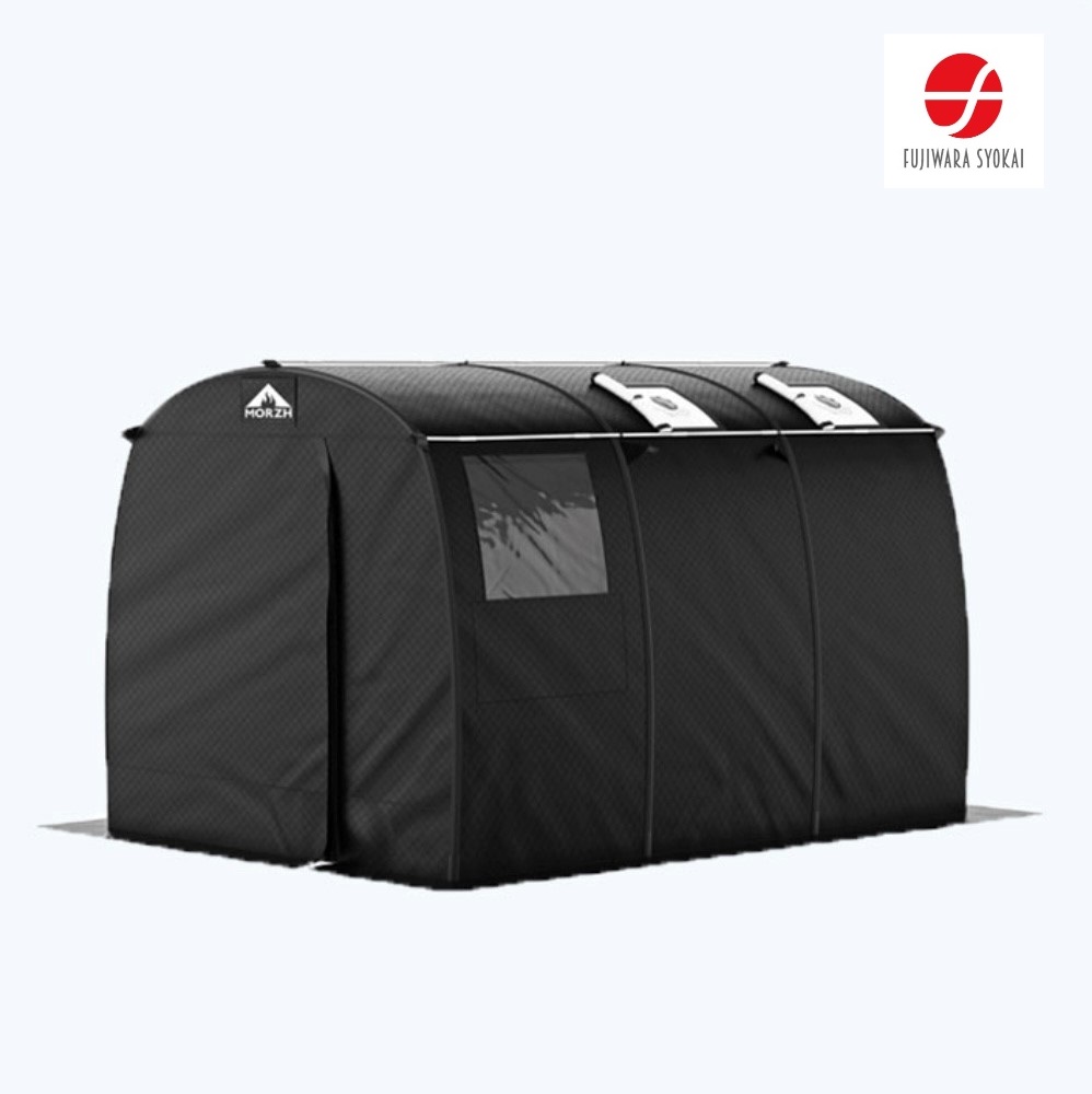 3層式テントサウナ　MORZH MAX（モルジュ マックス）Black（STOVE2.0）