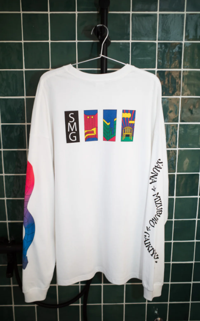 SaunaCamp.　【ロンT】SAMIGA loop graphic Long Tshirts